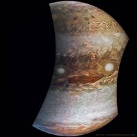 Juno’dan Jüpiter’in Bulutlarındaki Yüz