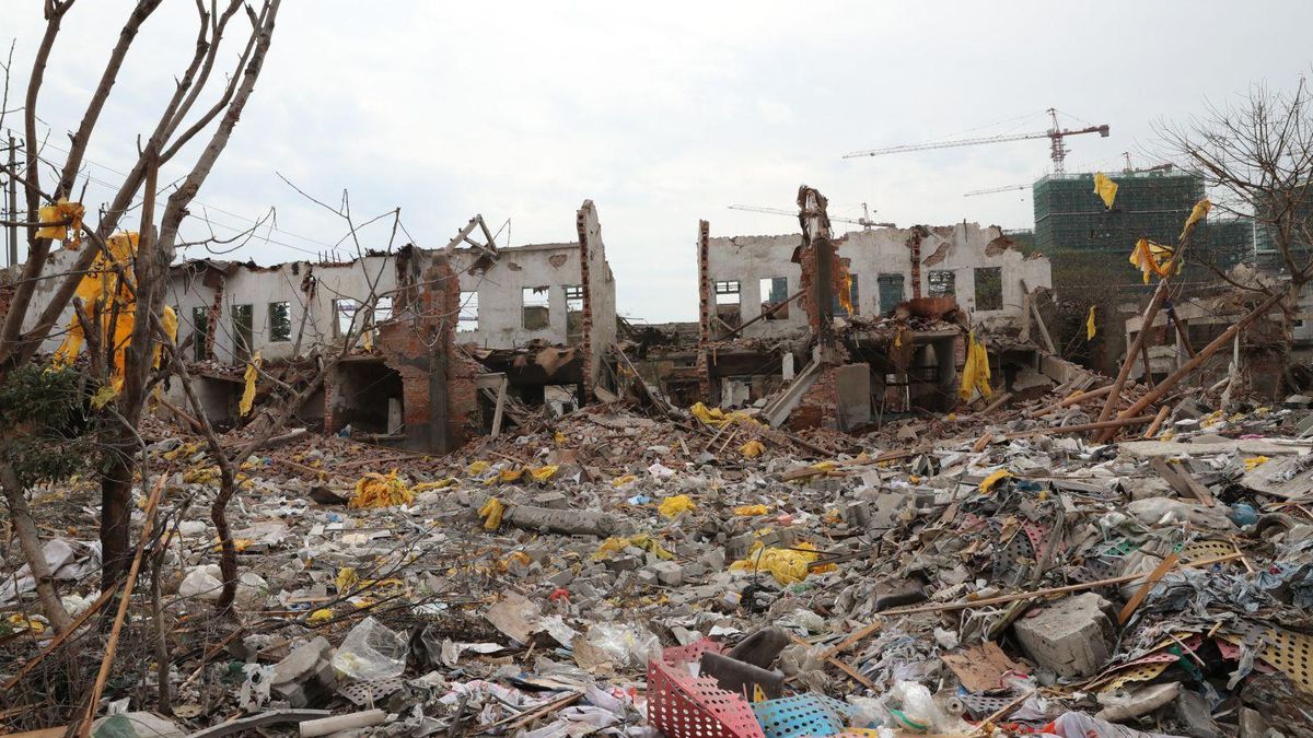 Explosion Rocks Container Ship At Ningbo Port