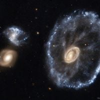  The Cartwheel Galaxy from Hubble 
