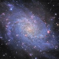 M33’ün Hidrojen Bulutları