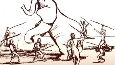 Homo Erectus'lar Avlanmak İçin Fillerin Yollarını Takip Ediyordu!