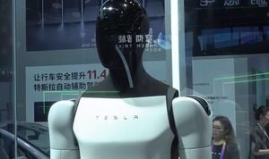 Tesla Unveils Optimus Robots And Cybercab At We Robot Event