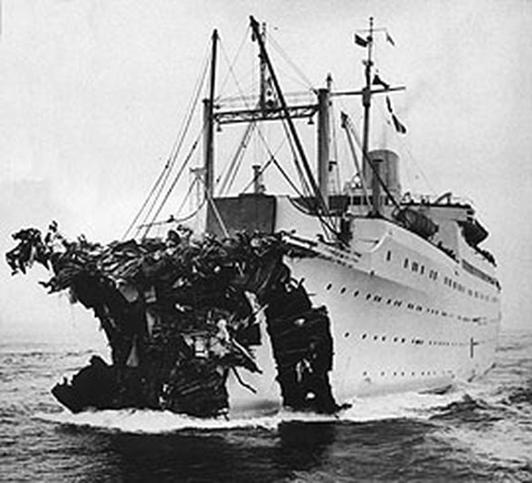 SS Andrea Doria collide