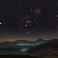  Orion over the Central Bohemian Highlands 