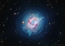 Hubble’dan Parlak Gezegenimsi Bulutsu NGC 7027