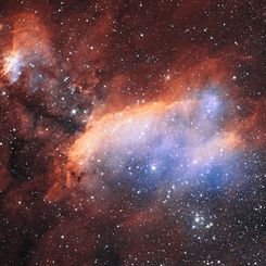  IC 4628: The Prawn Nebula 