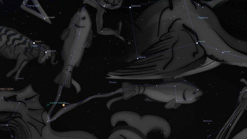 Görsel: Stellarium gökyüzü yazılımı