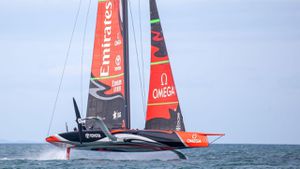 New Zealand On The Brink Of Americas Cup Glory