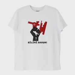 Bilimi Savun T-shirt (Baskı, %100 Pamuk)