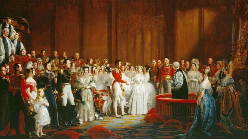 Victoria'nın Evliliği. 10 Şubat 1840