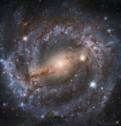 NGC 5643: Hubble’dan Yakındaki Sarmal Galaksi