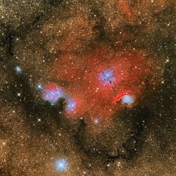 NGC 6559: Deniz Kulağı'nın Doğusu