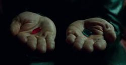 Matrix gerçek olsaydı mavi hapı mı seçerdin, kırmızı hapı mı?
