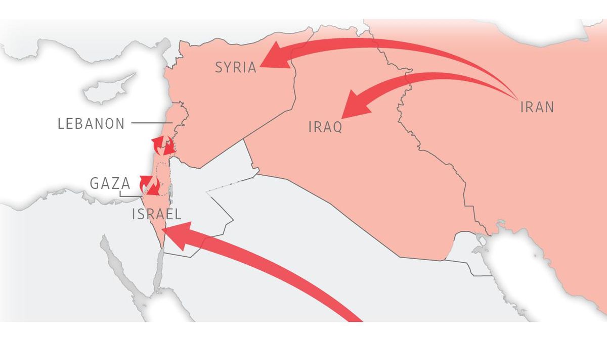 Middle East Crisis Escalates As Nations Brace For Broader Conflict ...