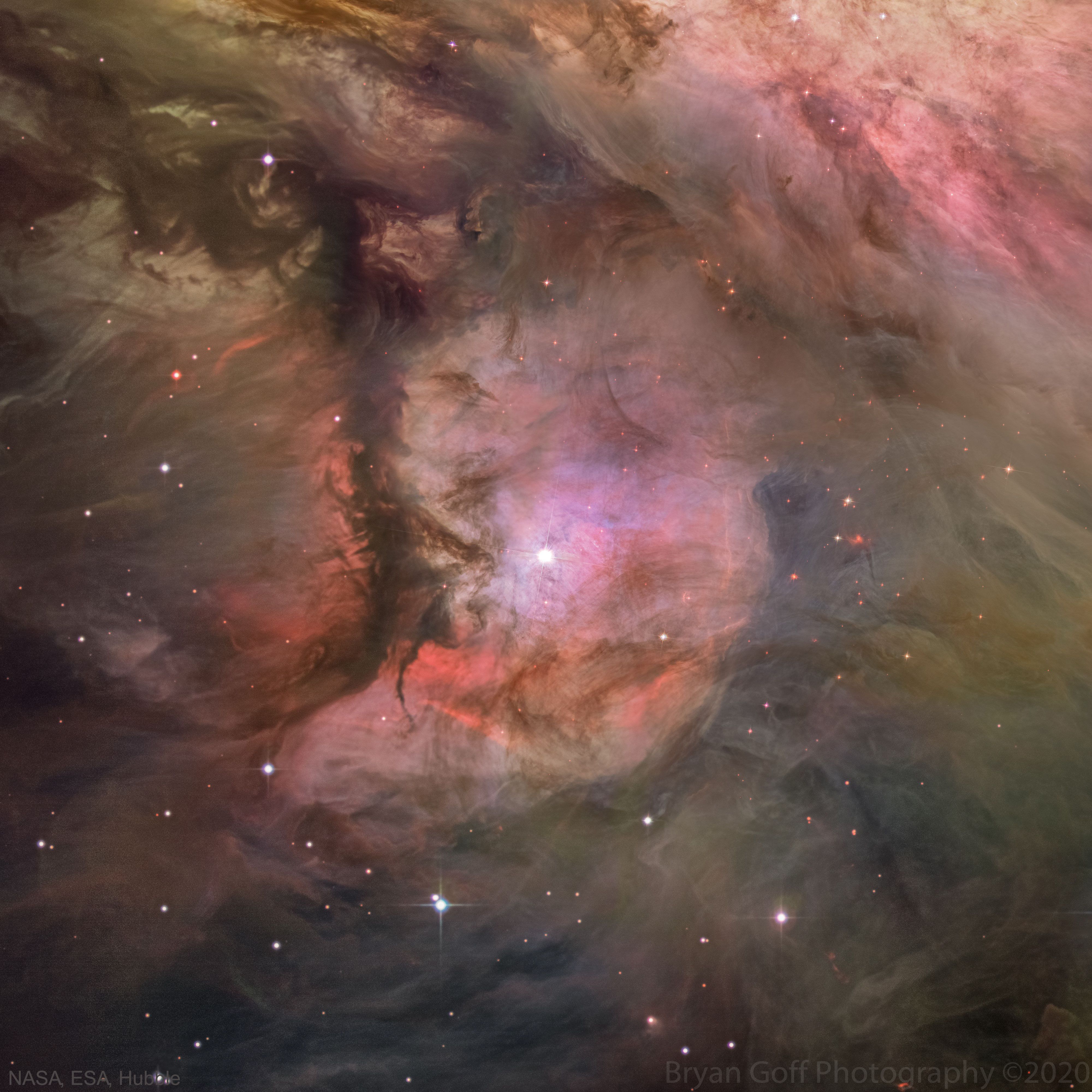 M43: Orion Bulutsusundaki Toz, Gaz ve Yıldızlar