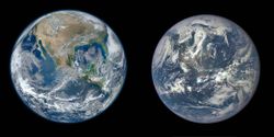 Nasa'nın uzaydan çekilmiş dünya görüntülerinin bazılarındaki tutarsızlığı nasıl izah ederiz ?