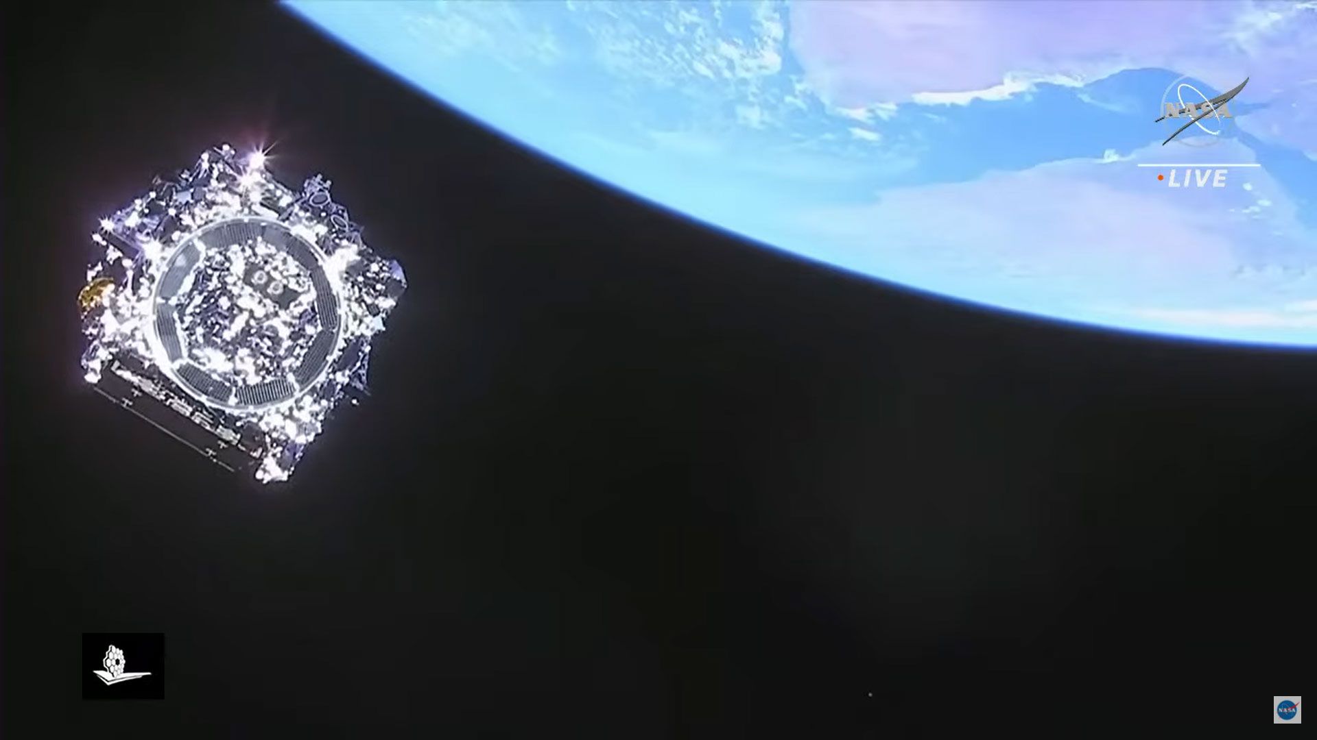 James Webb Uzay Teleskobu Dünya'nın Üzerinde