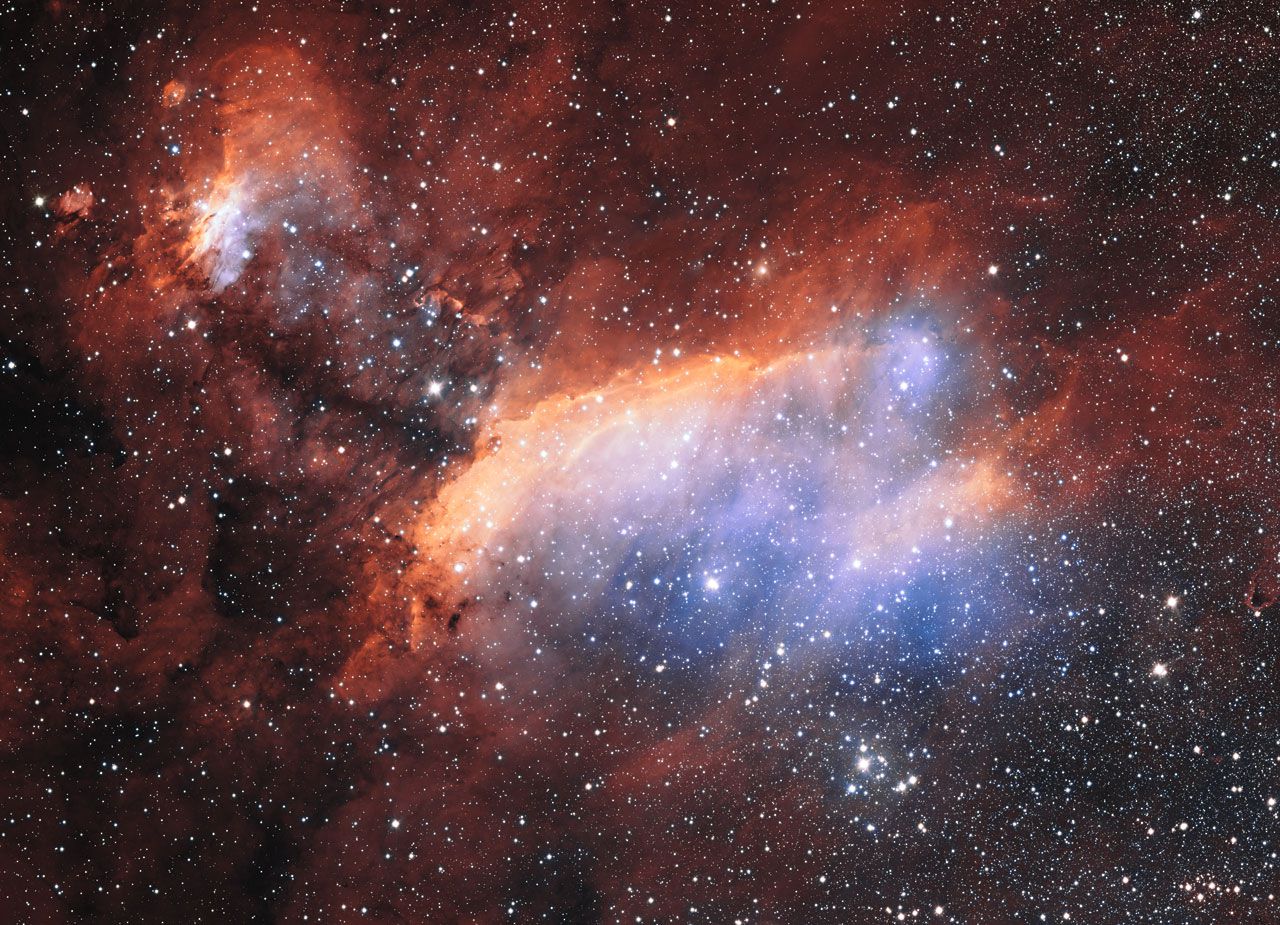  IC 4628: The Prawn Nebula 