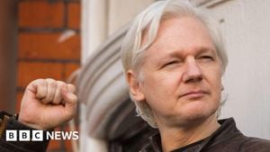 Julian Assange Speaks Out Upon Release