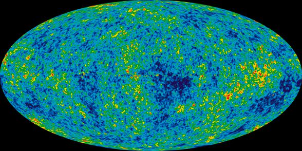 Kozmik mikrodalga arka plan ışıması haritası
