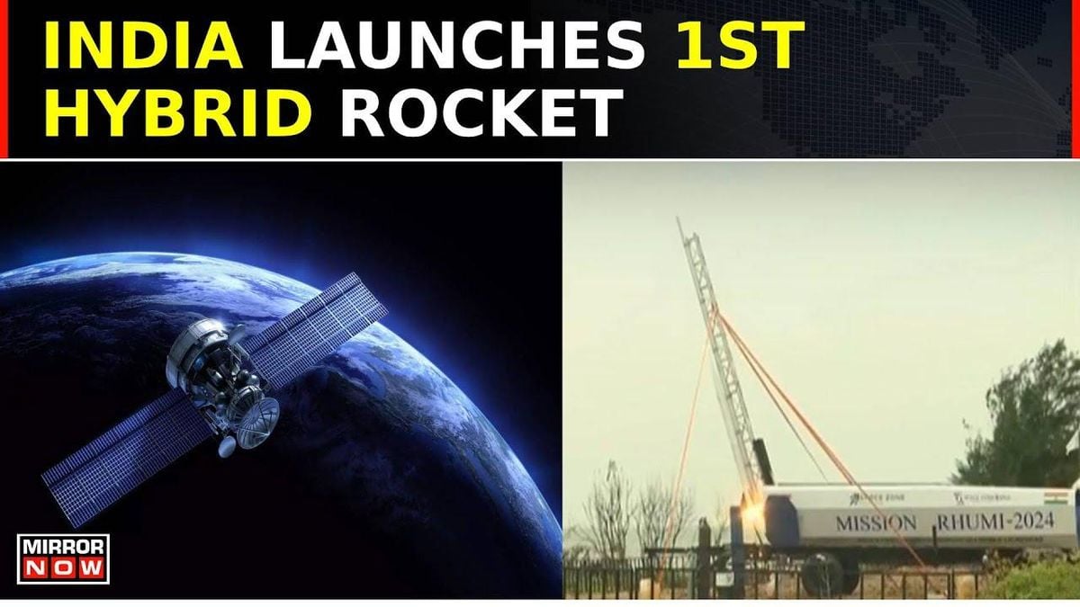 India Achieves Milestone With First Reusable Hybrid Rocket Launch