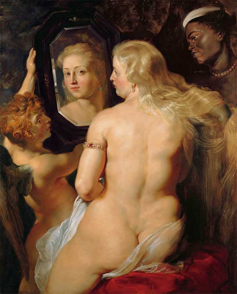 Peter Paul Rubens'in "Het toilet van Venus" isimli çalışması