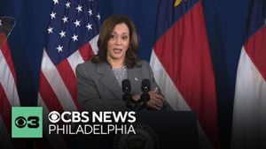 Kamala Harris Confronts Controversies At NABJ Conference