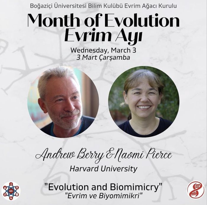 Evrim ve Biyomimikri - Andrew Berry ve Naomi Pierce (Harvard University)