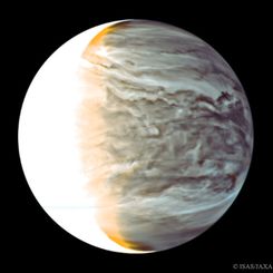  Night on Venus in Infrared from Orbiting Akatsuki 