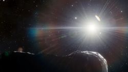 'Gezegen katili' asteroitler, güneşin parlaklığı tarafından gizlendikten sonra yaklaşık bir mil uzunluğunda oldukları tespit edildi.