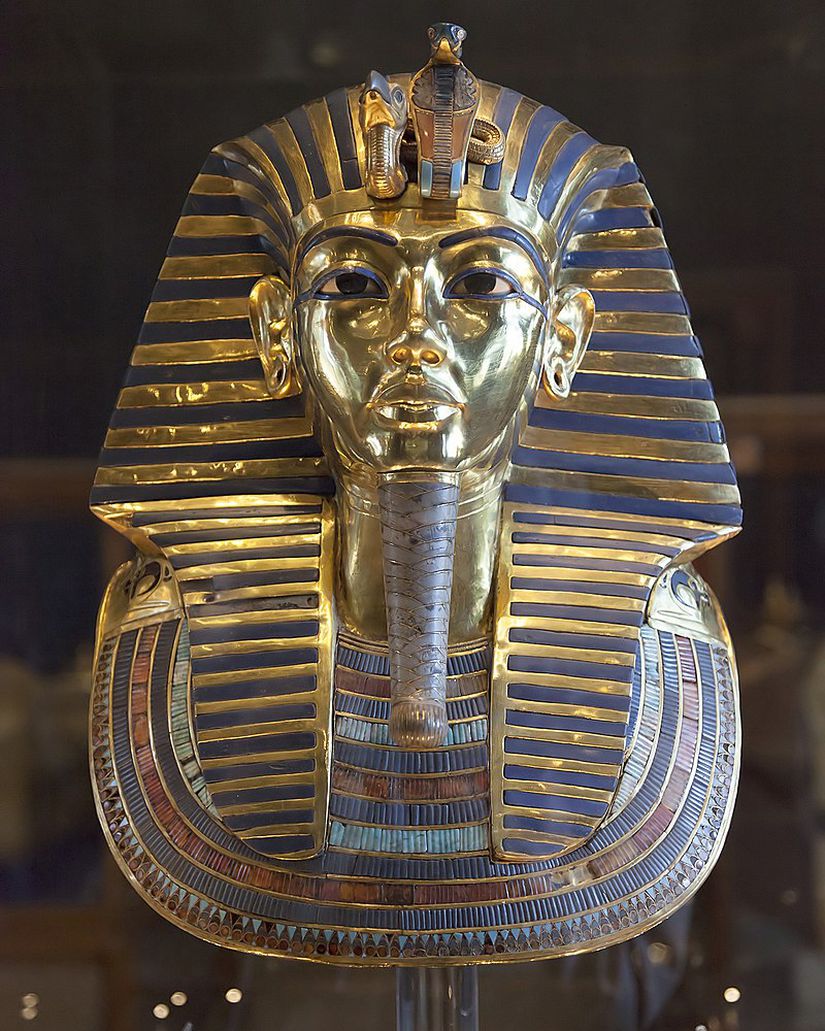 Tutankhamun'un Maskesi.
