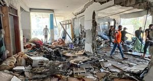 Israeli Airstrikes Target School Shelter Leaving Seven Dead