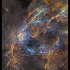  Cygnus Shell Supernova Remnant W63 