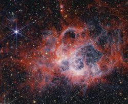 NASA Webb ile NGC 604'ün Sarmallarına Bakmak.