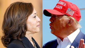 Trump And Harris Battle For Key Swing States