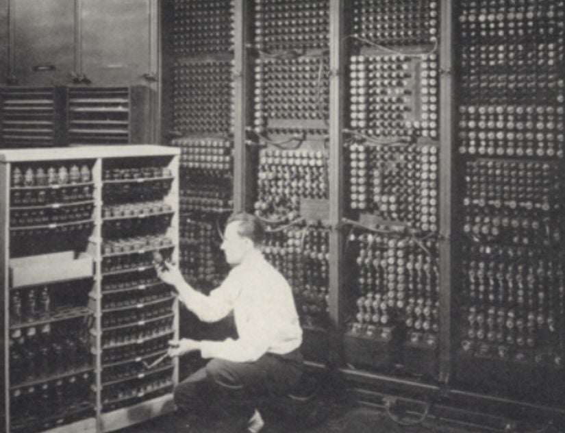 ENIAC Bilgisayarının fotoğrafı