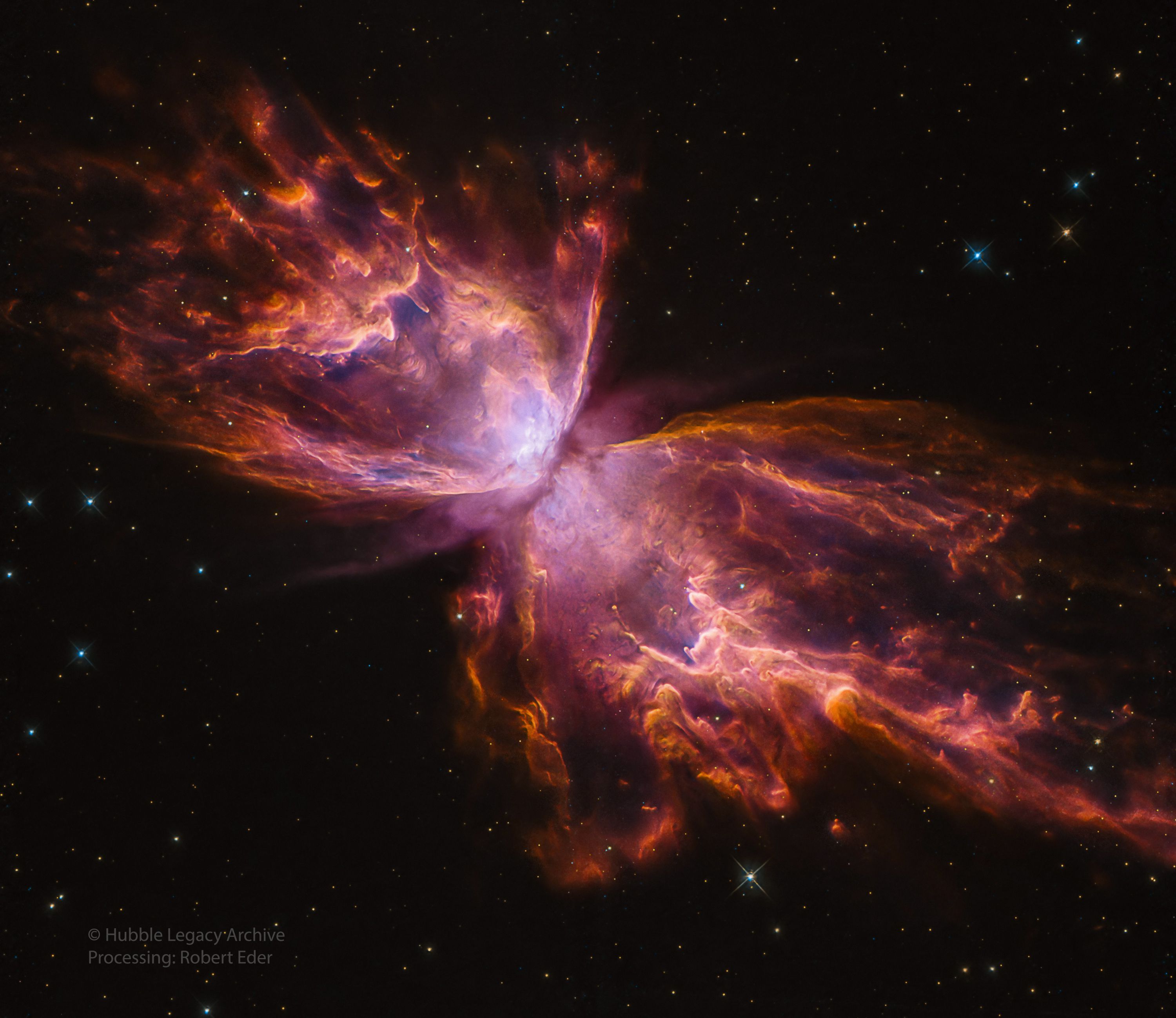  NGC 6302: The Butterfly Nebula 