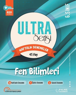 6.SINIF ULTRA SERİSİ FEN BİLİMLERİ HAFTALIK DENEMELER 41 FÖY