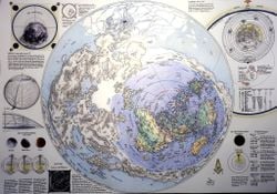 Bu görseldeki harita gerçek olabilir mi, NASA yalancı mı?