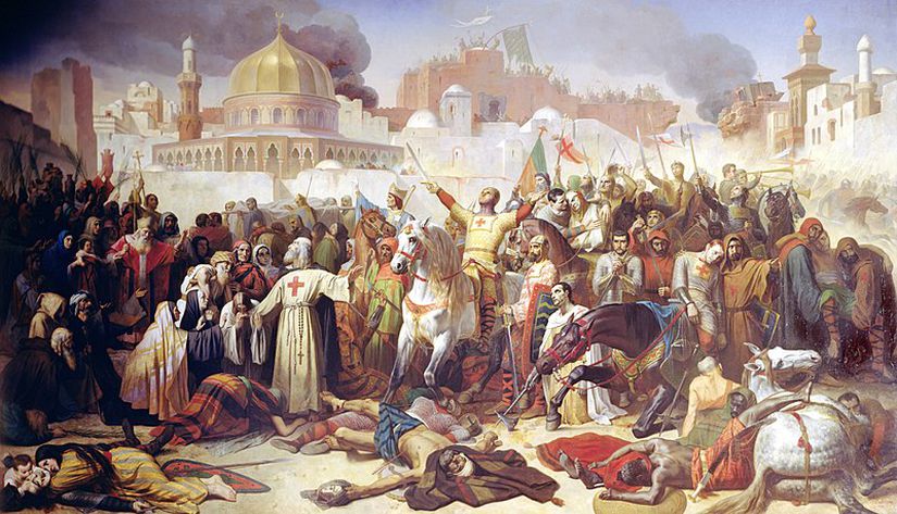 Kudüs'ün Haçlı ordusu tarafından alınması, 1099.