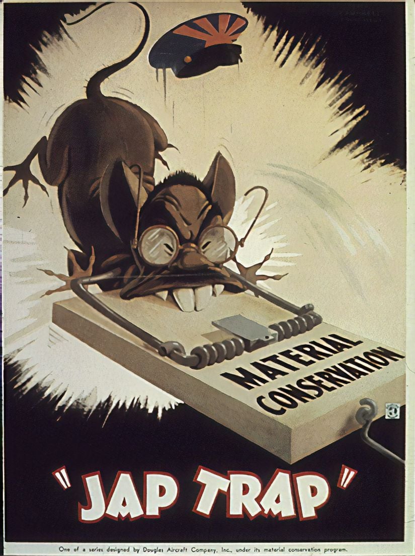 ABD'nin II. Dünya Savaşı'ndaki propaganda posterlerinden bir örnek