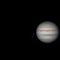 Jupiter's Triple Shadow Transit