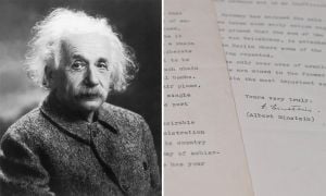 Einstein's Atomic Bomb Letter Fetches Millions At Auction