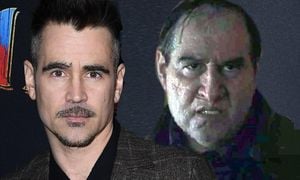 Colin Farrell And Danny DeVito Playfully Debate Who's The Best Penguin