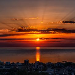 September Sunrise Shadows