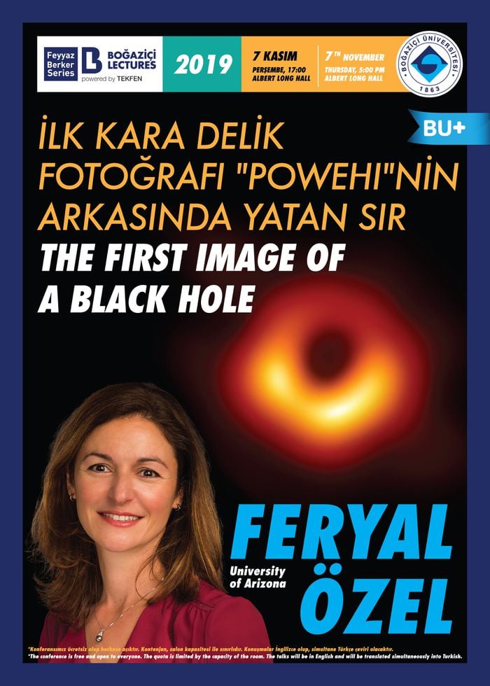 Prof. Feryal Özel - İlk Kara Delik Fotoğrafı "Powehi"nin Arkasında Yatan Sır
