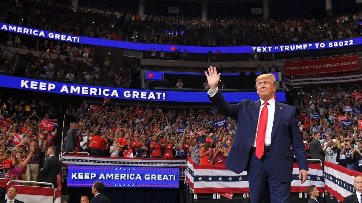 Trump Rallies Supporters And Targets Key Issues For 2024 Election The