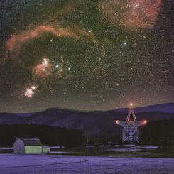  Orion over Green Bank 