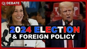 Foreign Policy Clash Between Harris And Trump