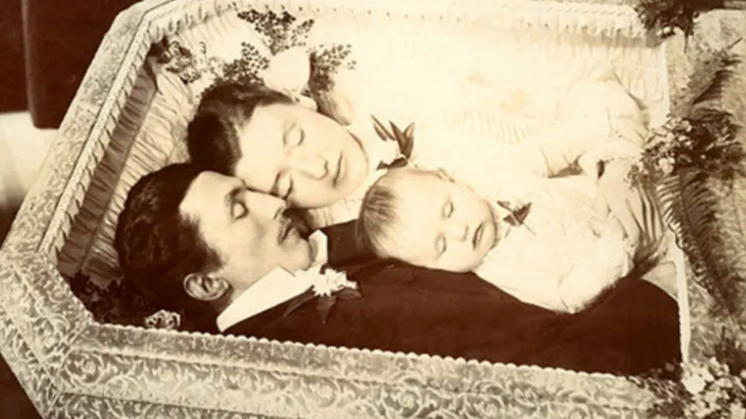 Emil, Mary ve Anna Keller, 1894 yılında cinayet-intihar ile öldüler.